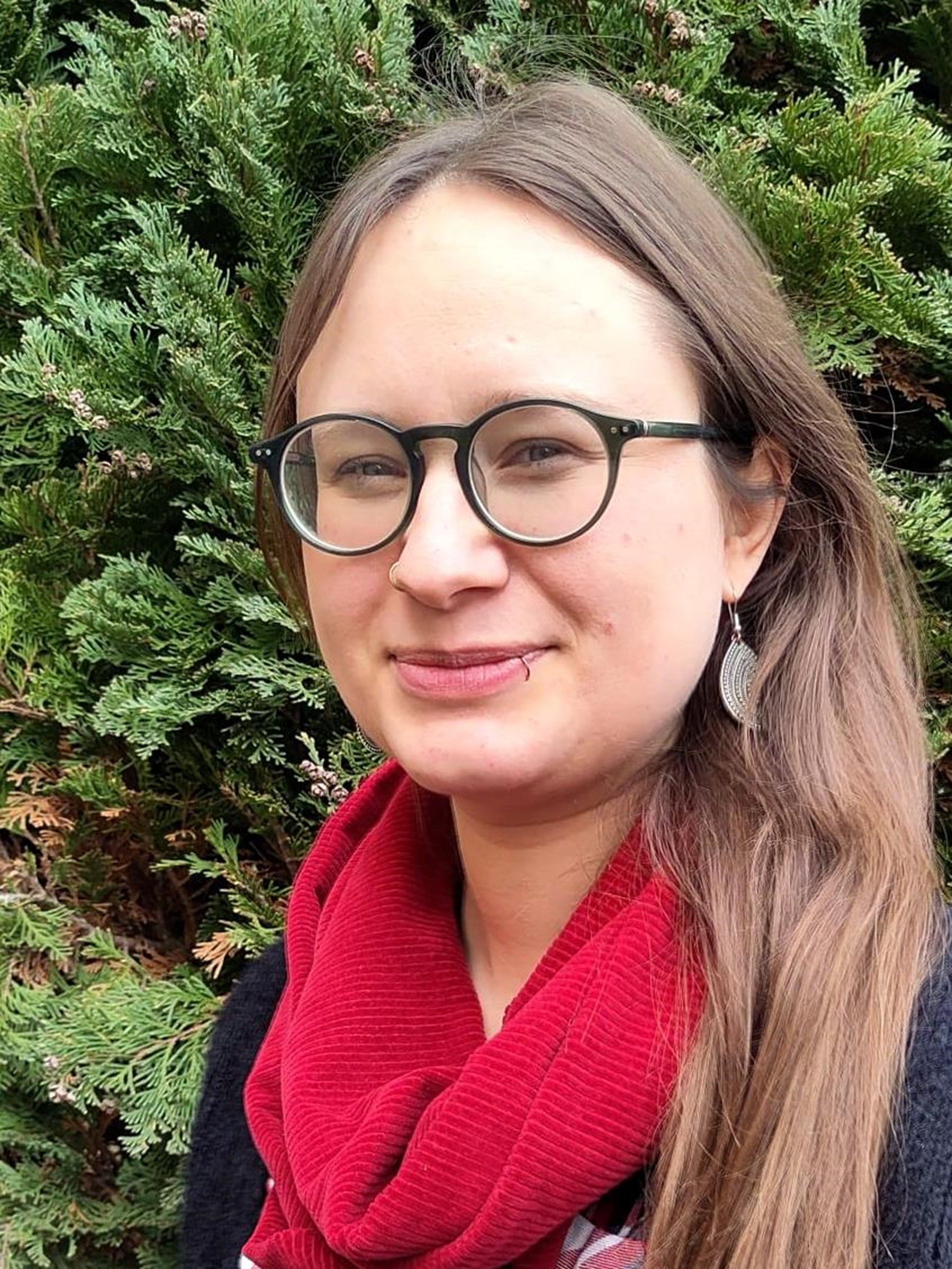 Foto einer Frau